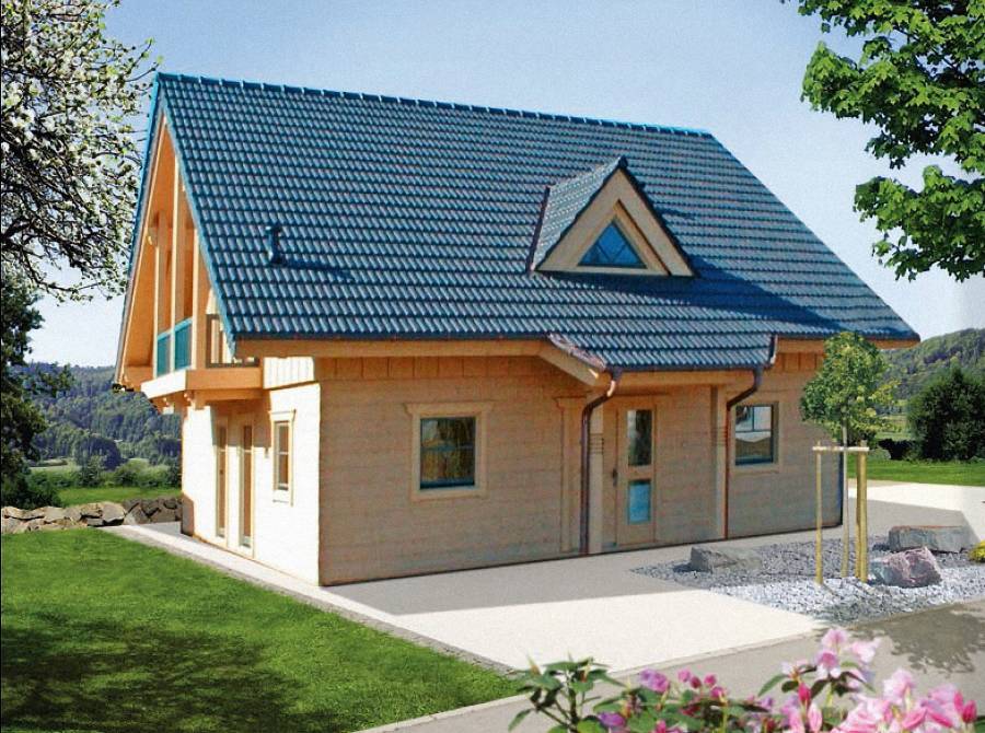 "Haus Hunsrück" - klassisches Holzhausbau-Design | Tirolia – Holzhausbau mit Leidenschaft | Holz Design Häuser - Musterhaus und Vertriebszentrum | Tirolia GmbH | Tiroliaweg 1 | 54597 Seiwerath