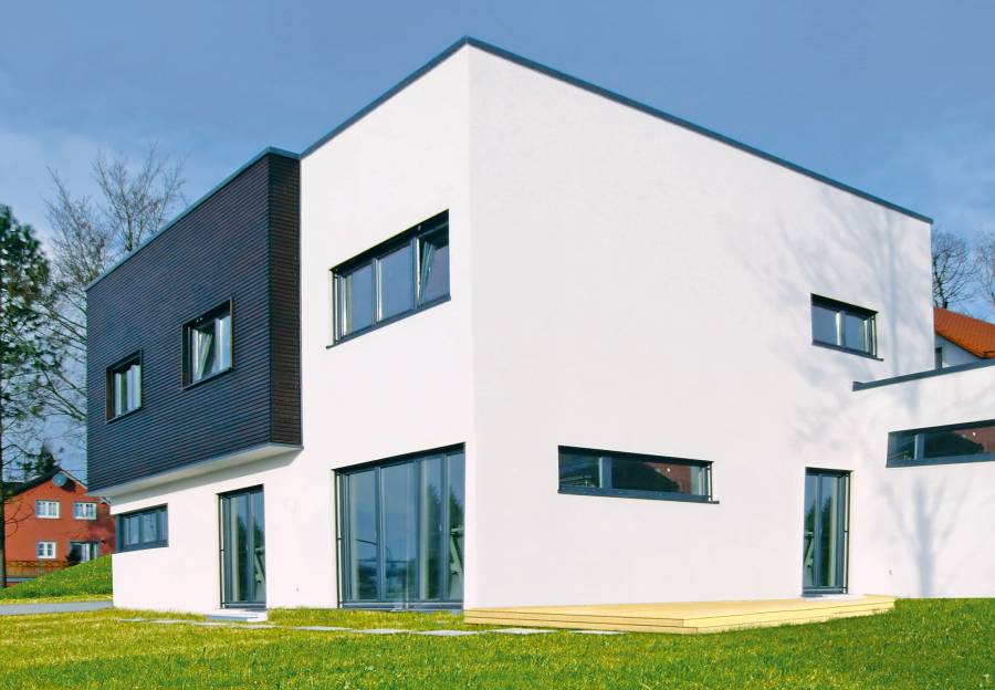 "Haus Rommersheim" - modernes Holzhausbau-Design | Tirolia – Holzhausbau mit Leidenschaft | Holz Design Häuser - Musterhaus und Vertriebszentrum | Tirolia GmbH | Tiroliaweg 1 | 54597 Seiwerath