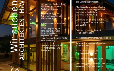 Wir suchen Architekten (M/W/D) Jetzt bewerben!